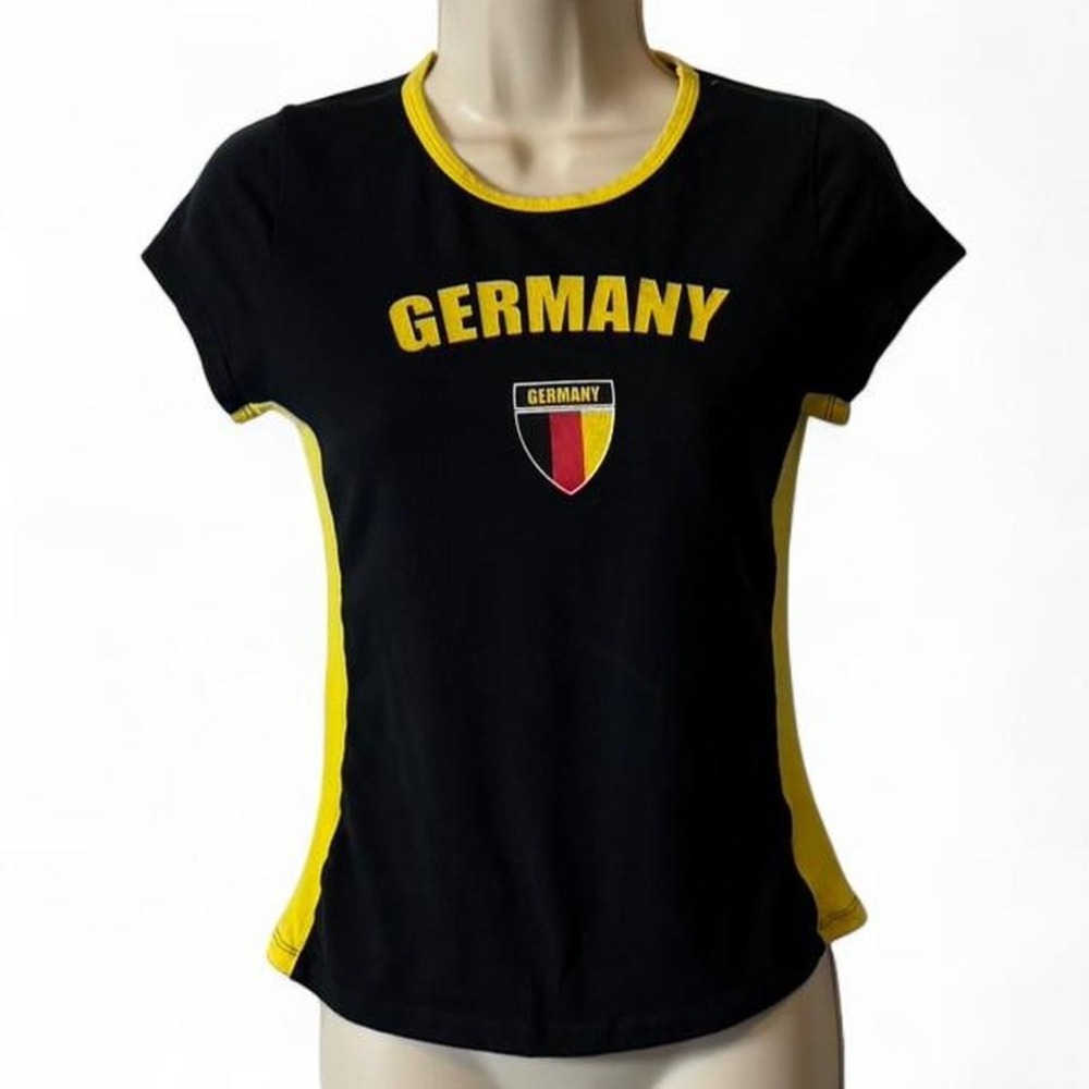 Rare Y2K Candy Rain Germany Baby Tee, Women's Size S
